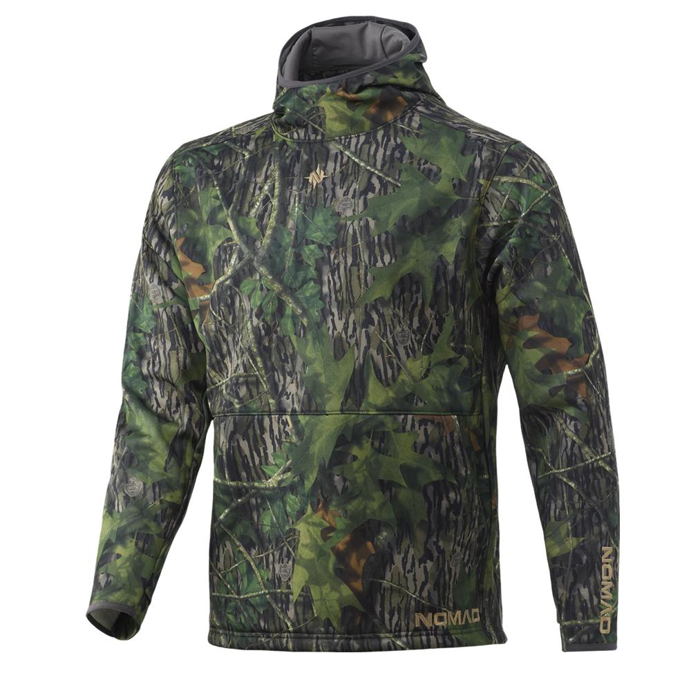 Nomad Long Sleeve Shirts Nomad Nomad Pursuit Longneck Sweatshirt Mossy Oak Shadowleaf M