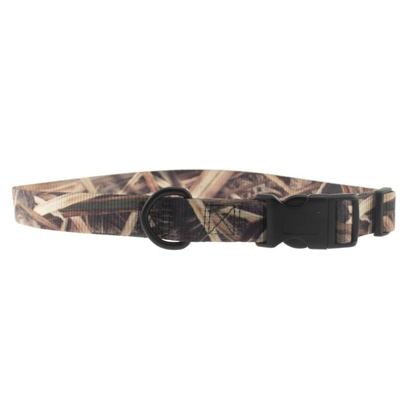 Omnipet Collars & Leashes|Collars Leashes & Harnesses Leather Brothers DBA Omnipet Omnipet Kwik Klip Adjustable Collar 1" 18-26" Mossy Oak Shadow Grass Blades Camo