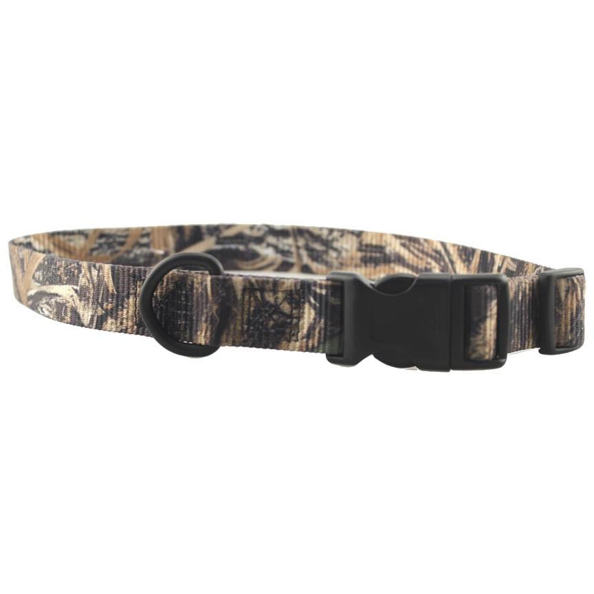 Omnipet Collars & Leashes|Collars Leashes & Harnesses|Hunting Leather Brothers DBA Omnipet Omnipet Kwik Klip Adjustable Collar 1" 18-26" Realtree Max-5 Camo