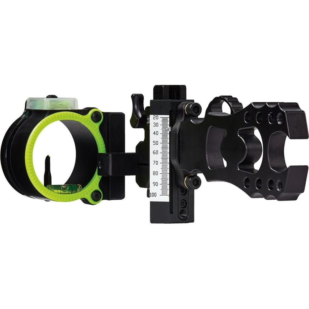 Pure Archery Group Sights & Scopes Pure Archery Group Black Gold Ascent Verdict Single Pin Scope .019 Right Hand