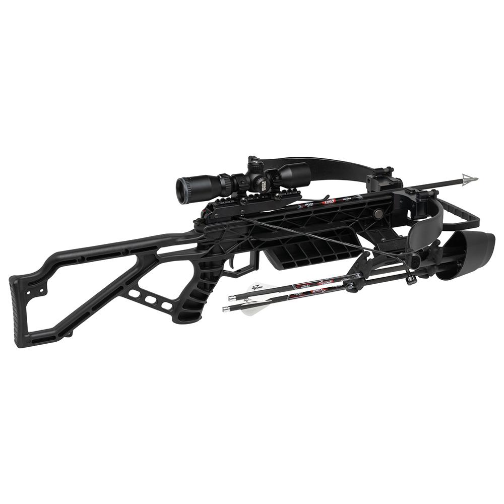 Pure Archery Group Crossbows Pure Archery Group Excalibur Mag Air Crossbow with Fixed Power Scope Black
