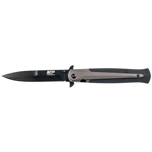 Battenfeld Knives Knives & Edged Tools|Knives Battenfeld Knives Smith & Wesson M&P 1085898 Dagger Clip Point Folding Knife 3 7/8" Blade Black