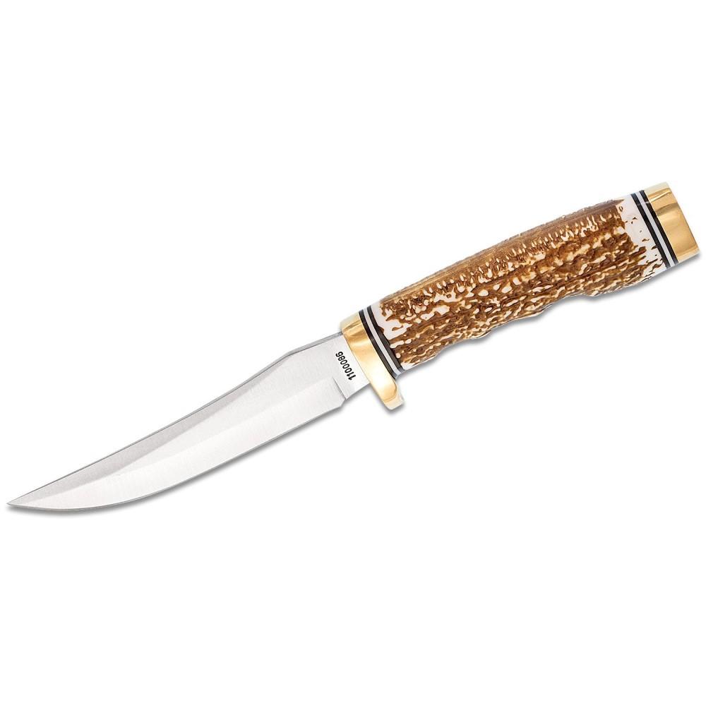 Battenfeld Knives Knives & Edged Tools|Knives|Knives & Edged Tools Battenfeld Knives Schrade Uncle Henry Next Gen 153UH Fixed Knife 4-9/10" Trailing Point Blade Brown