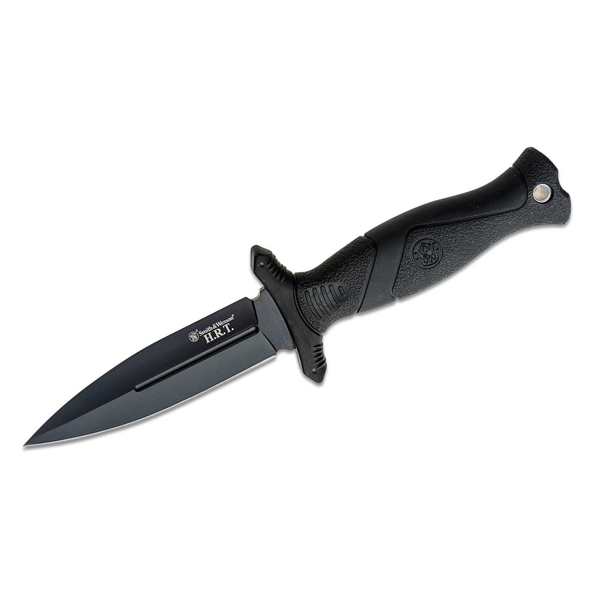 Battenfeld Knives Knives & Edged Tools|Knives Battenfeld Knives Smith & Wesson HRT Fixed Blade Boot Knife 4" Blade Black