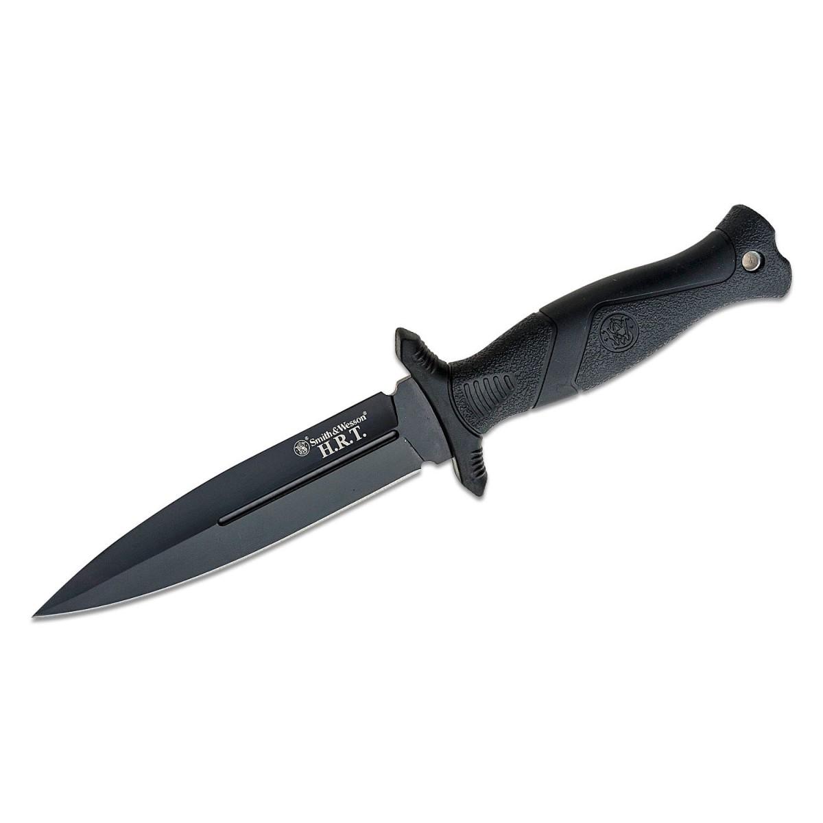 Battenfeld Knives Knives & Edged Tools|Knives Battenfeld Knives Smith & Wesson HRT Fixed Blade Boot Knife 5 1/2" Blade Black