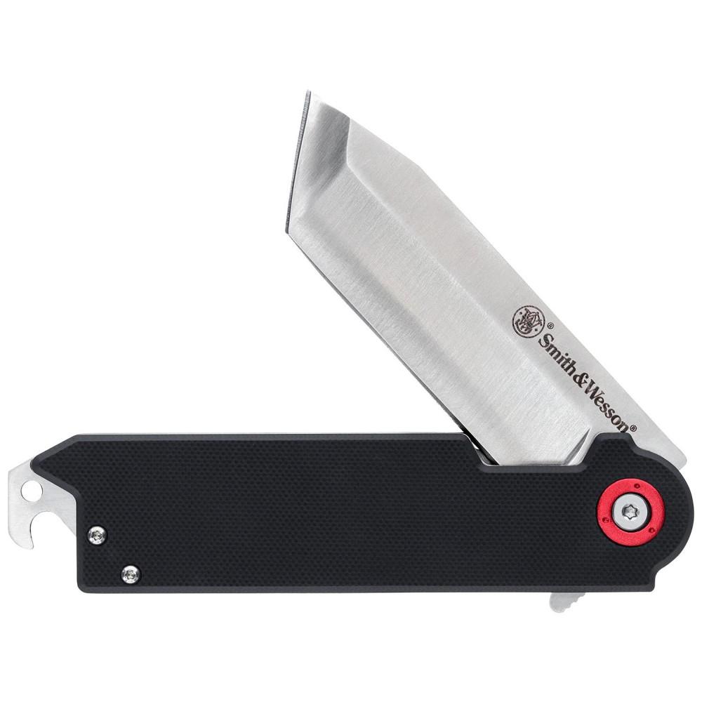 Battenfeld Knives Knives & Edged Tools|Knives Battenfeld Knives Smith & Wesson Big Benji Folding Knife 3-1/2" Clip Point Blade Black Blister