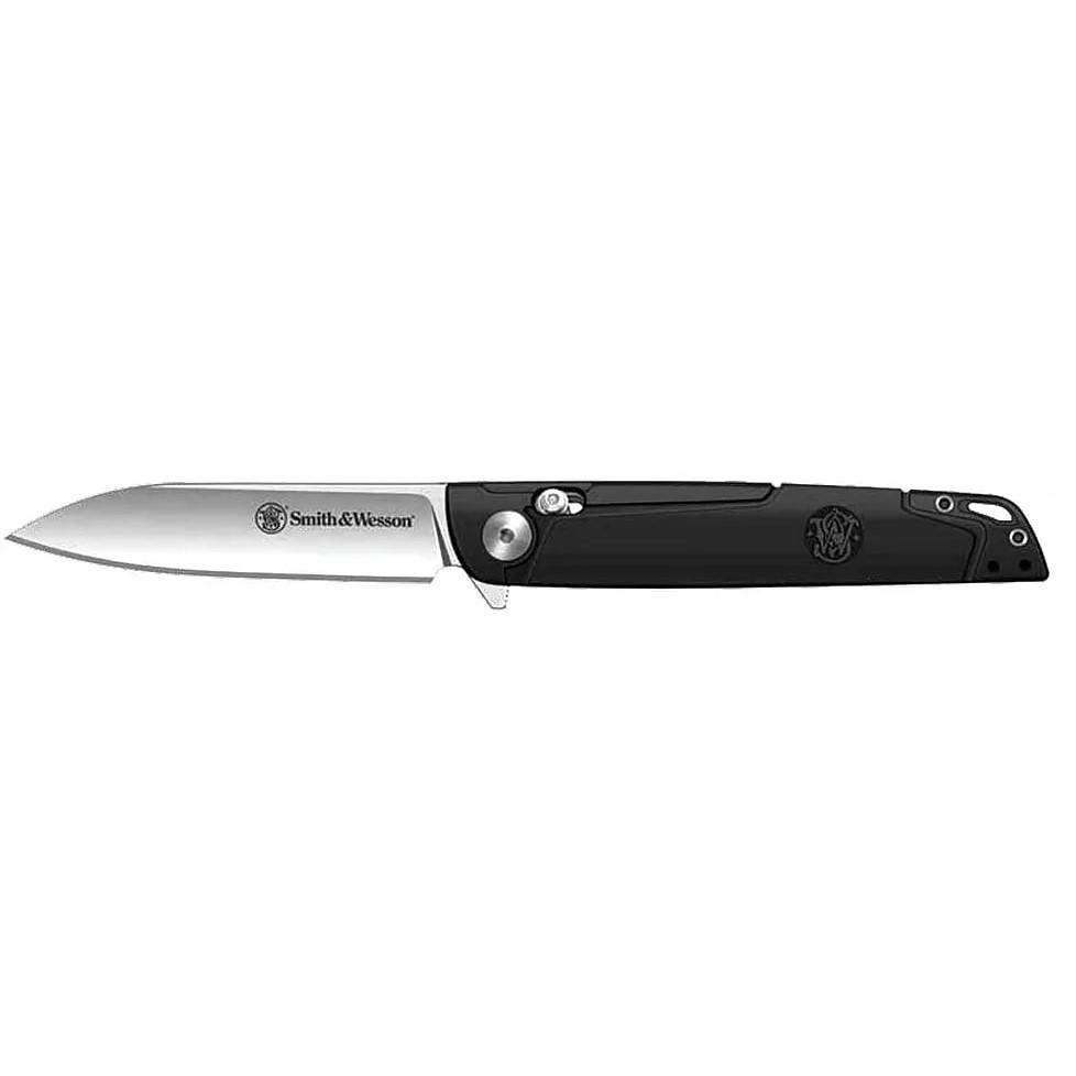 Battenfeld Knives Knives Battenfeld Knives Smith & Wesson KT 24/7 Crossbar Folder Knife 3-1/4" Drop Point Blade Black