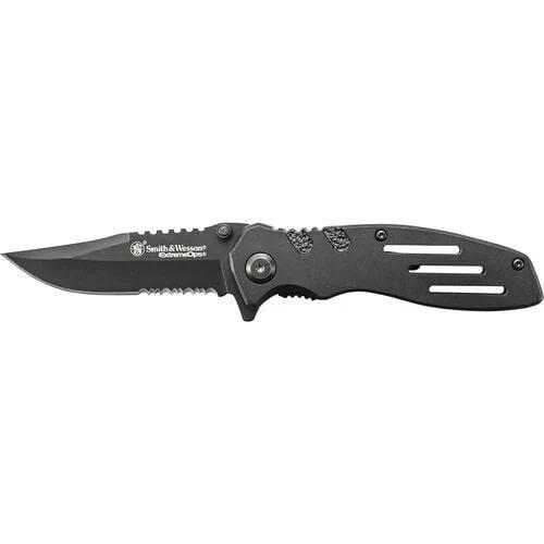 Battenfeld Knives Knives & Edged Tools|Knives|Knives & Edged Tools Battenfeld Knives Smith & Wesson Extreme Ops Liner Lock Folding Knife 3 1/10" Blade Black