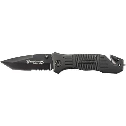 Battenfeld Knives Knives & Edged Tools|Knives|Knives & Edged Tools Battenfeld Knives Smith & Wesson Extreme Ops Drop Point Folding Knife 3.3" Blade Black