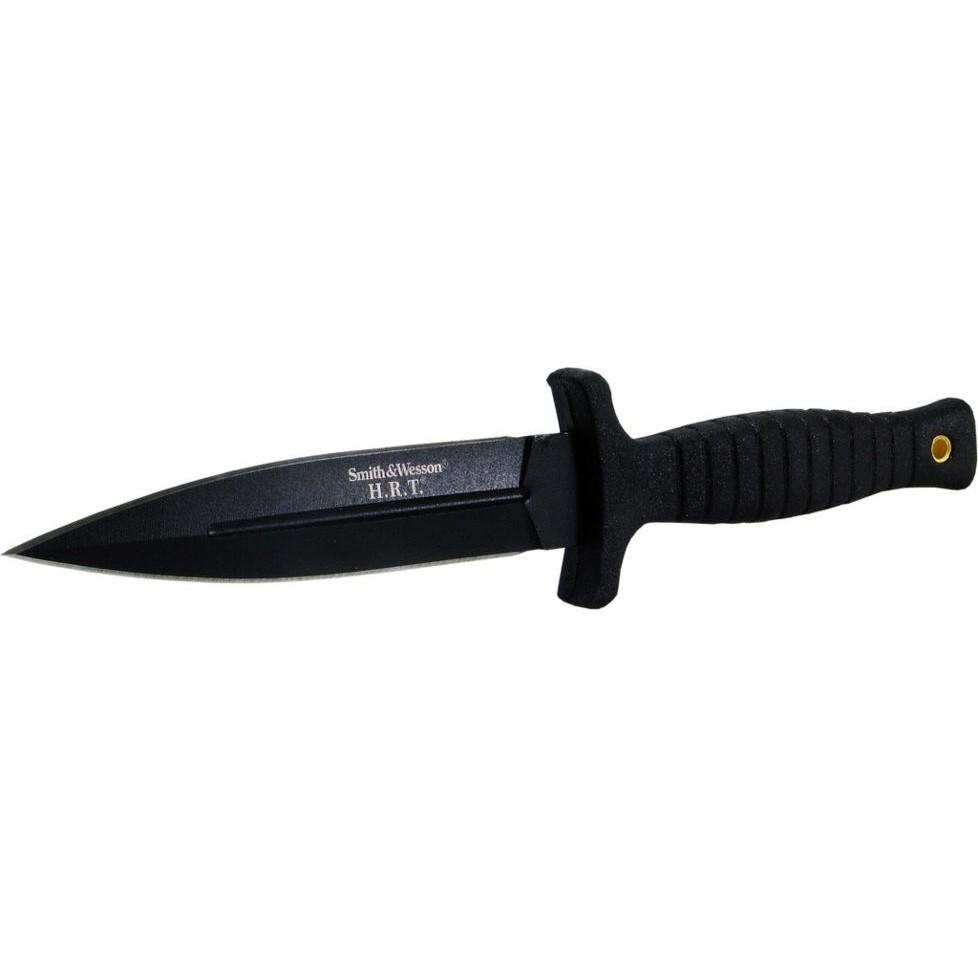 Battenfeld Knives Knives & Edged Tools|Knives & Edged Tools Battenfeld Knives Smith & Wesson H.R.T. False Edge Fixed Knife 4-7/10" Dagger Blade Black