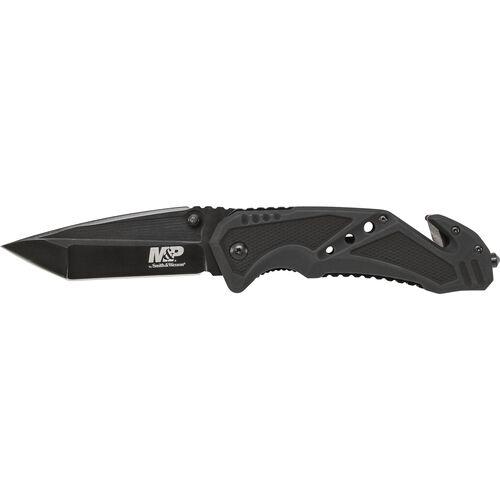 Battenfeld Knives Knives & Edged Tools|Knives Battenfeld Knives Smith & Wesson M&P SWMP11B Tanto Folder Rescue Lock 3 7/8" Blade Black