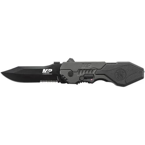 Battenfeld Knives Knives & Edged Tools|Knives|Knives & Edged Tools Battenfeld Knives Smith & Wesson M&P M.A.G.I.C. Assisted Opening Clip Point Folding Knife 3 3/5" Blade Black