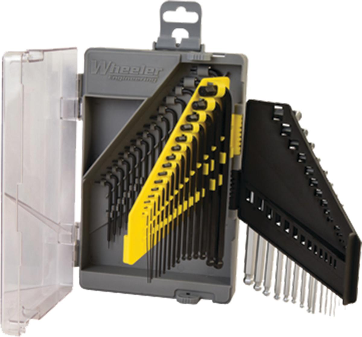 AOB Alignment Leveling & Other Tools|Screwdrivers & Torque Wrenches AOB Wheeler SAE/Metric/Hex/Torx Key Set 45 pc