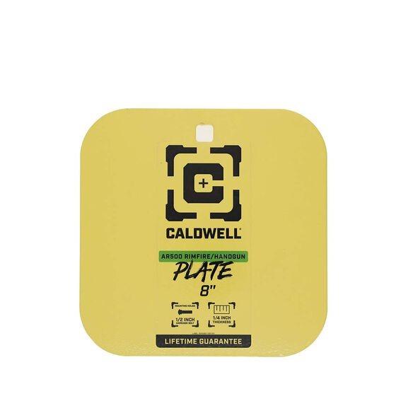 AOB Steel Targets AOB Caldwell AR500 Rimfire/Handgun Target 8" Gong 1/4" Yellow