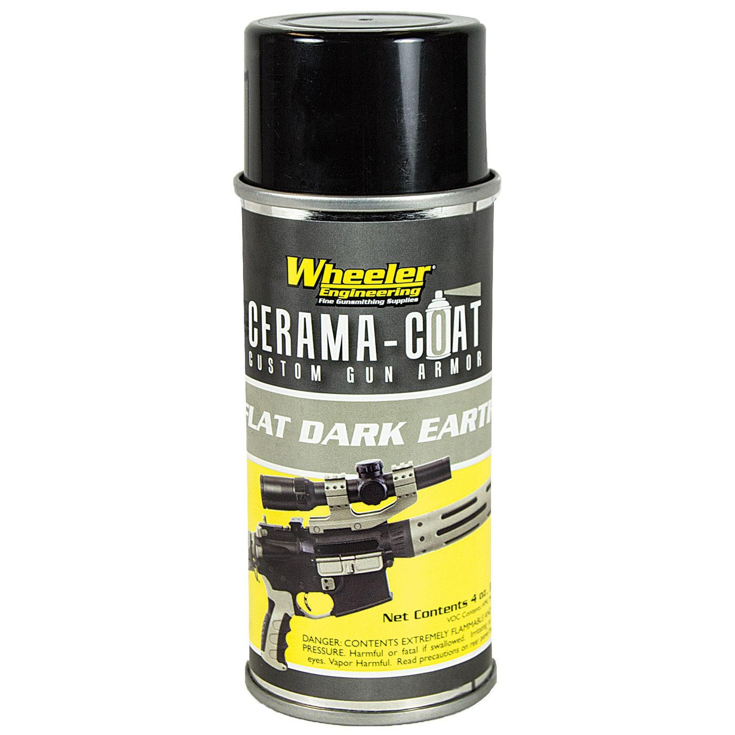 AOB Paint Stain Polish & Finish AOB Wheeler Engineering Cerama-Coat Firearm Finish - Flat Dark Earth 2oz.
