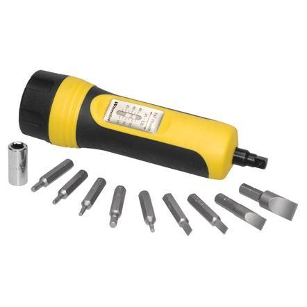AOB Alignment Leveling & Other Tools|Screwdrivers & Torque Wrenches AOB Battenfeld Technologies Fat Wrench with 10-Bit Set