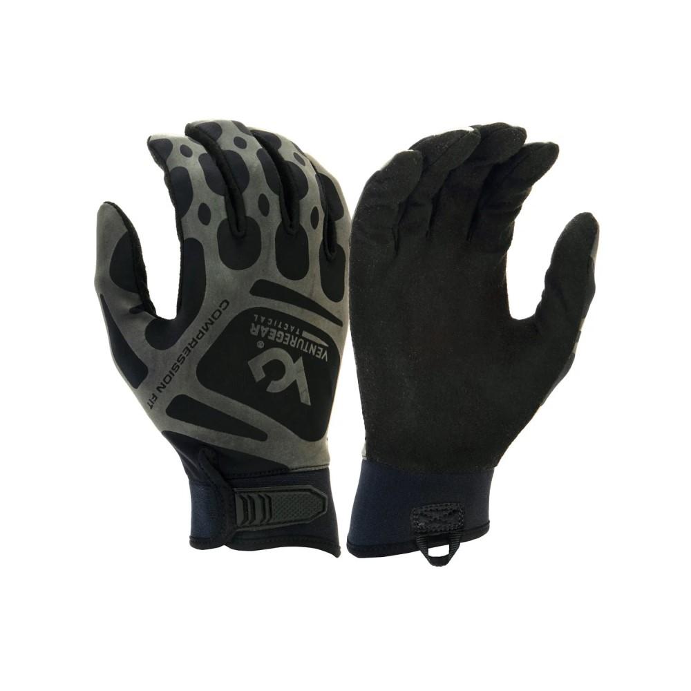 Pyramex Safety Gloves|Gloves|Gloves Pyramex Safety Venture Gear Tactical Compression Fit Training Gloves Black L