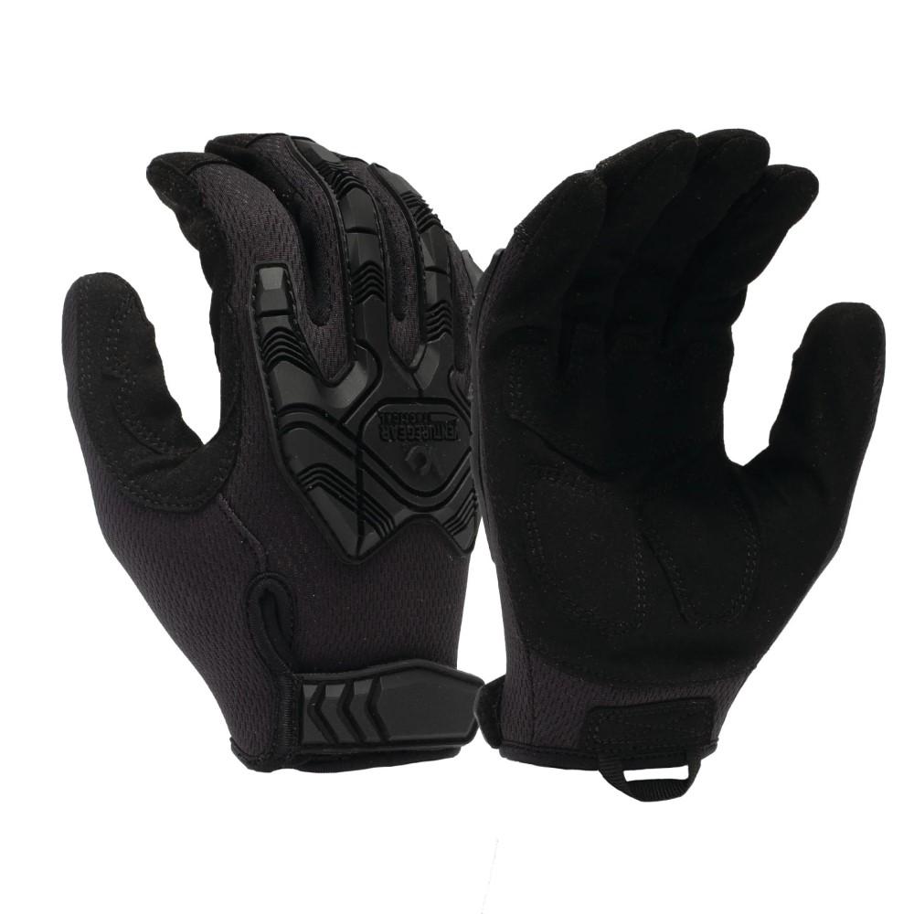 Pyramex Safety Gloves|Gloves|Gloves Pyramex Safety Pyramex Venture Gear Heavy-Duty Impact Operator Gloves Black M