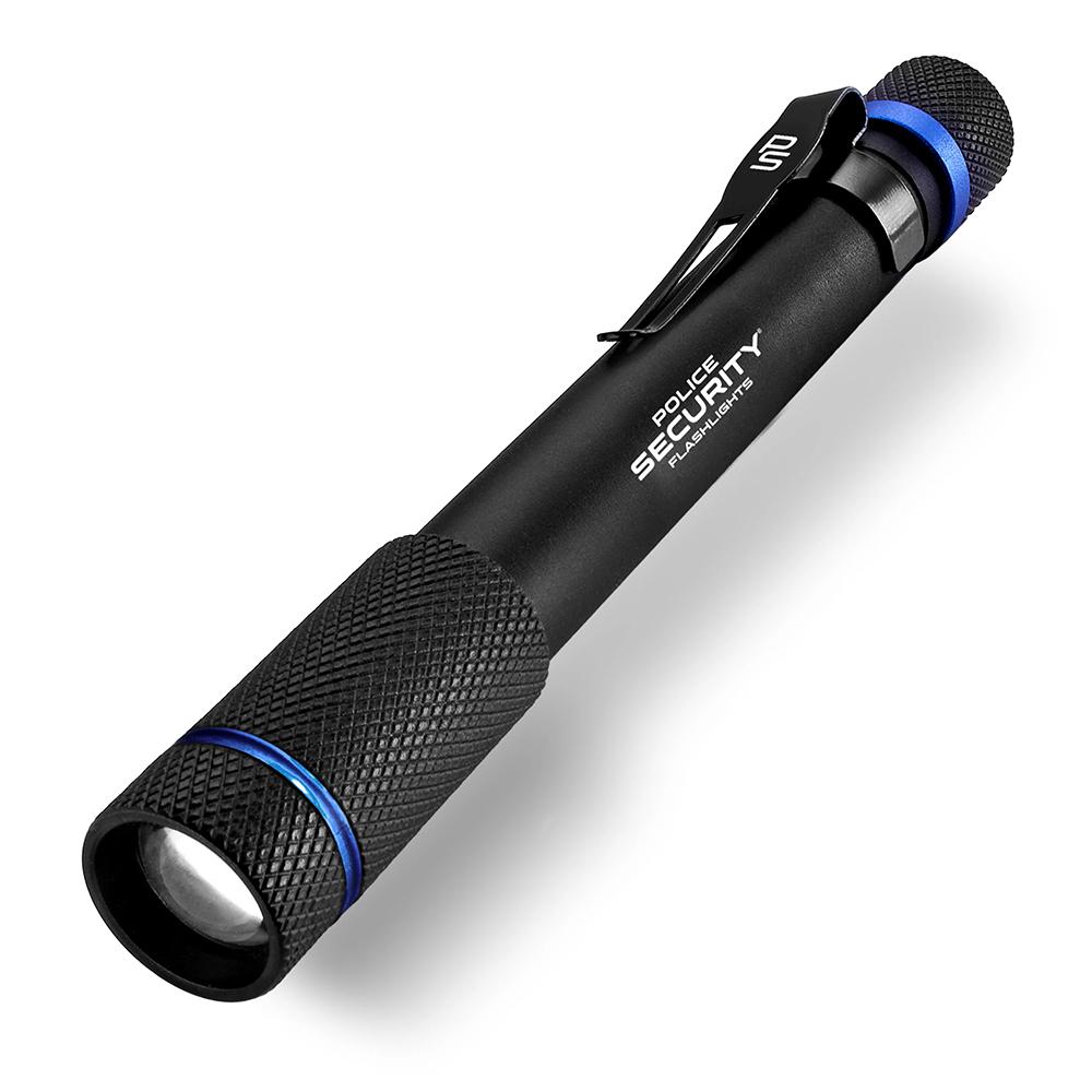 Police Security Flashlights Flashlights|Flashlights & Accessories LB Marketing Inc DBA Police Security Flashlights Police Security Flashlights Aura Penlight Flashlight 270 Lumens Black
