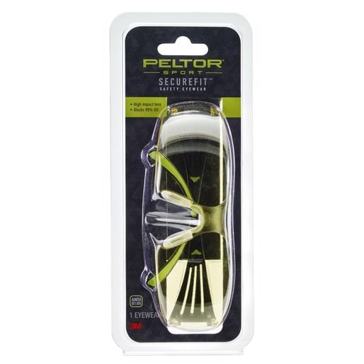 3M PELTOR Shooting Glasses 3M PELTOR Peltor Sport Securefit 400 Shooting Glasses Amber