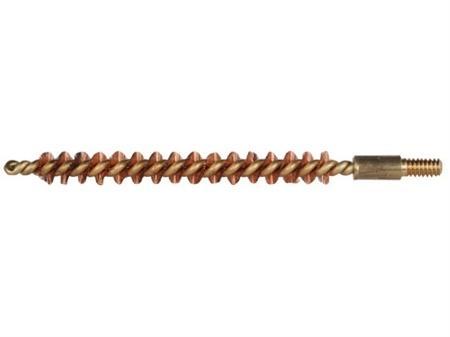 Pro-Shot Products Cleaning Brushes Mops and Swabs Pro-Shot Products Pro-Shot Benchrest Brass Core/Bronze Bristle Rifle Bore Brush (8/32 Thread) 6mm/.243 cal