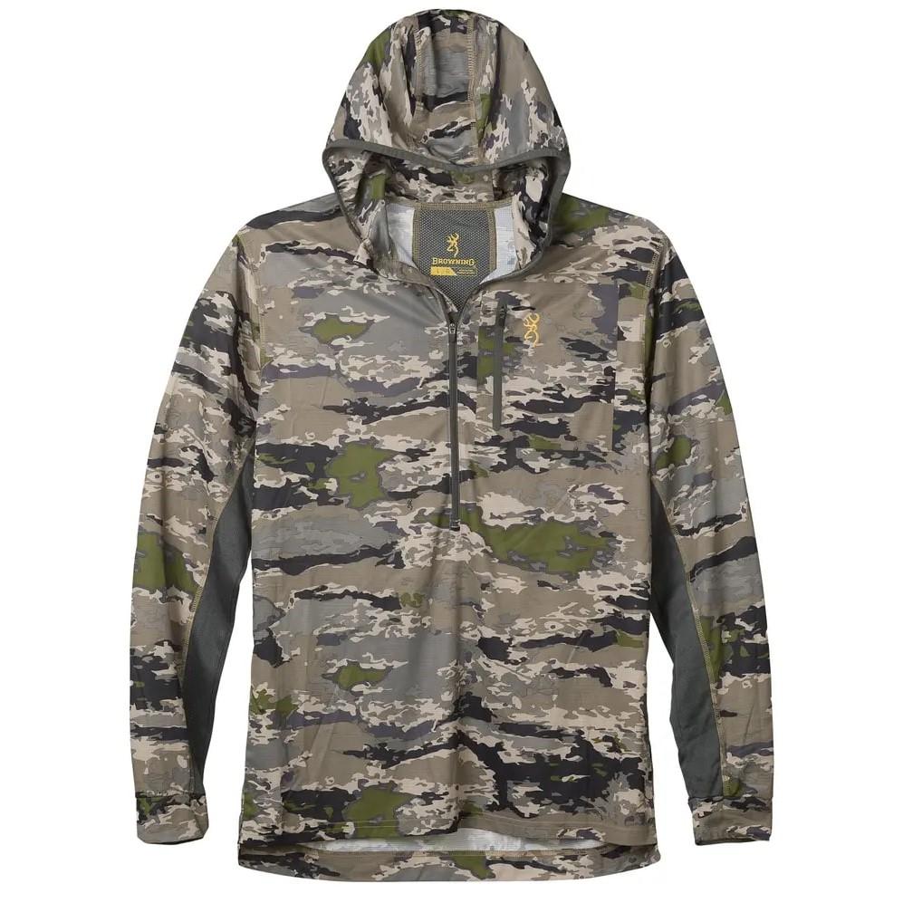 Browning Long Sleeve Shirts|Clothing & Footwear Browning Early Season Hooded Shirt Ovix M