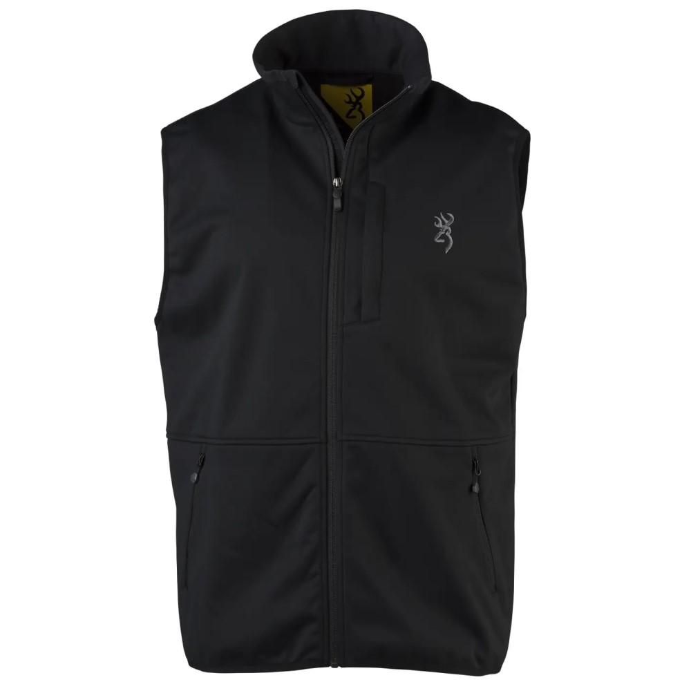 Browning Vests|Rain Gear Browning Softshell Vest Black L