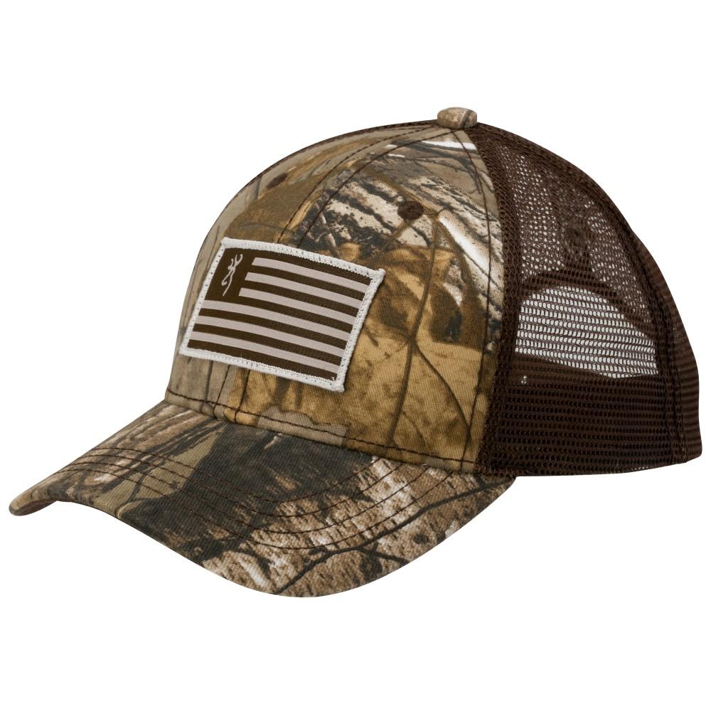 Browning Caps Hats & Beanies|Hats Browning Patriot Camo Cap Realtree Xtra