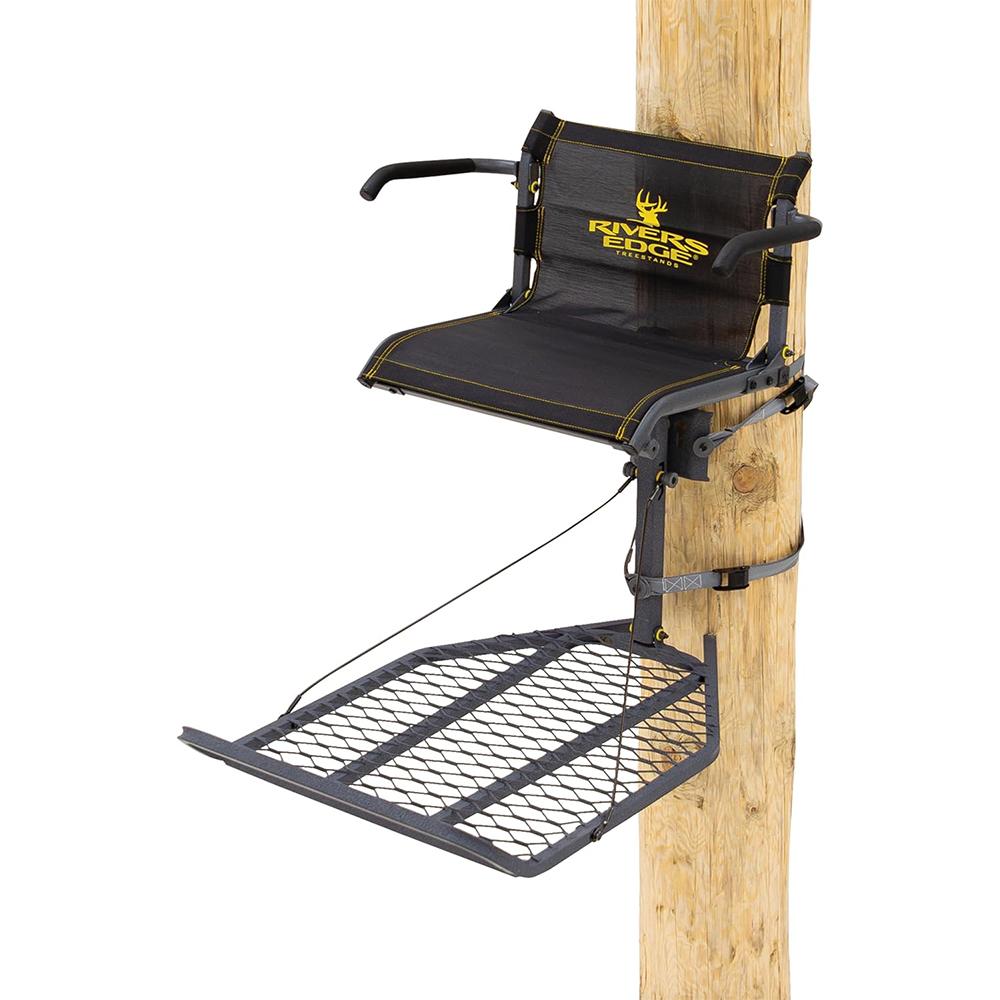 Ardisam (River's Edge/ Barronett Blinds) Hang On Treestands Ardisam (River's Edge/ Barronett Blinds) Rivers Edge Lounger Hang-On Treestand Black