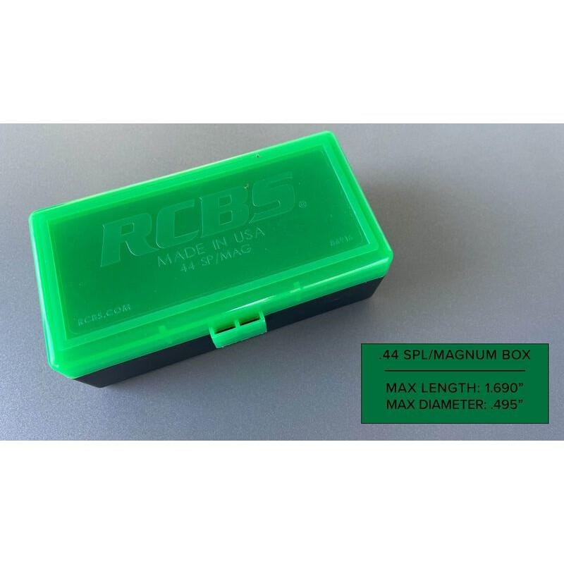 RCBS Ammo Boxes RCBS RCBS Impact Resistant Ammo Box 44 Mag