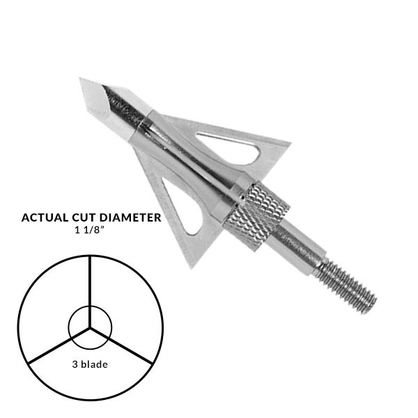Rock Ridge Outdoors Broadheads Field & Specialty Points Rock Ridge Outdoors Dead Ringer Hyper Strike Fixed Blade Broadhead