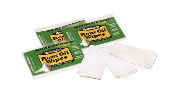 Remington Shooting|Cloths & Wipes Remington Remington Rem Oil Wipes 6x8 (Individual Pack)