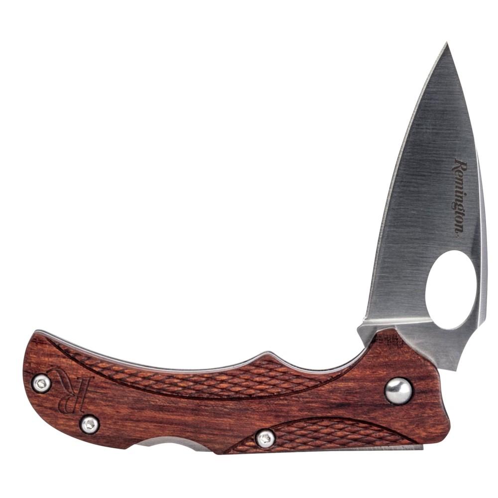 Remington Knives & Edged Tools Remington Remington Woodland Liner Lock Folding Knife 3-1/2" Drop Point Blade Brown