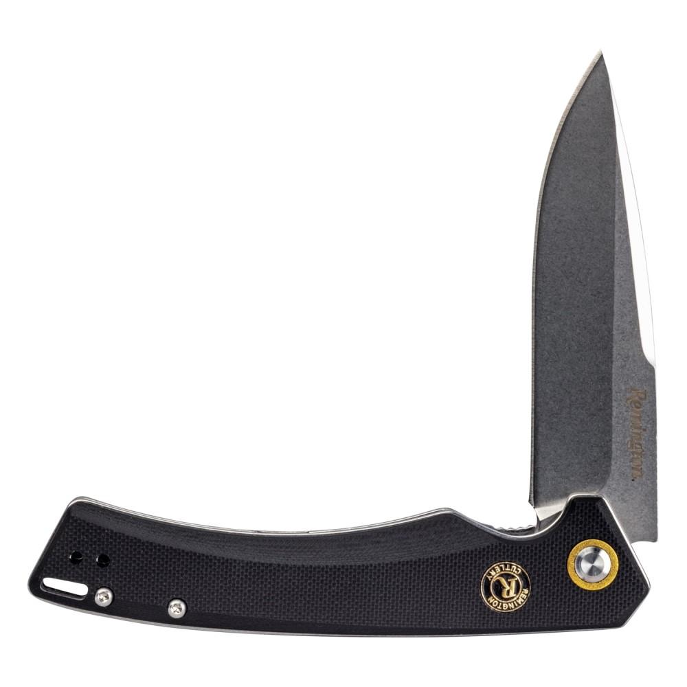 Remington Knives & Edged Tools|Knives & Edged Tools Remington Remington EDC Liner Lock Folding Knife 4-3/4" Drop Point Blade Black
