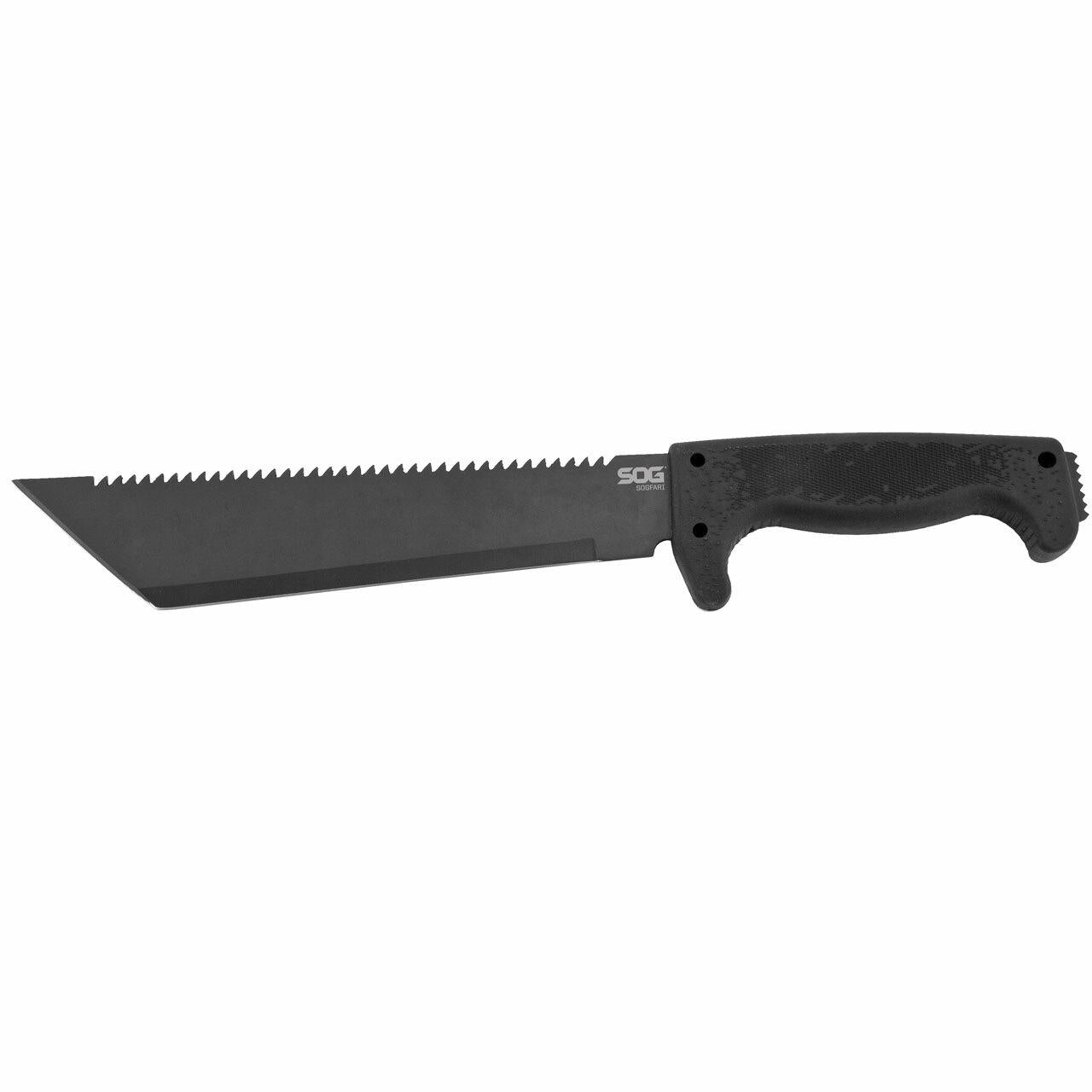 Sog Specialty Knives Knives & Edged Tools|Axes Hatchets & Machetes Sog Specialty Knives SOG SOGfari Tanto Machete 10" Blade Black