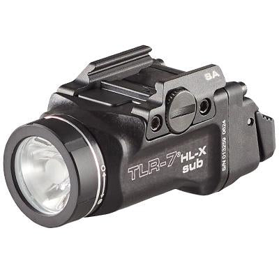 Streamlight Handgun Lights Streamlight Streamlight TLR-7 HL-X Sub USB Weapon Light 1000 Lumens for 1913 Black