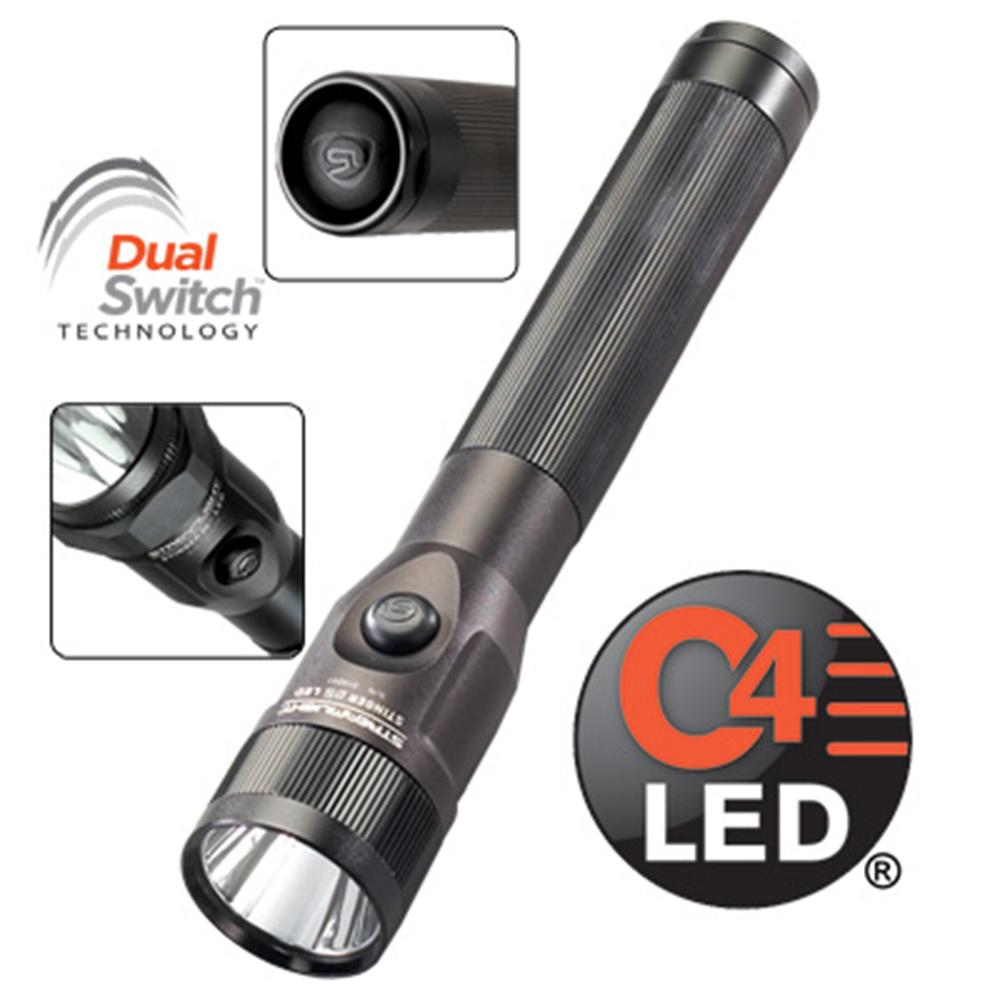 Streamlight Optics Streamlight Streamlight Stinger DS LED Flashlight 425 Lumen Black