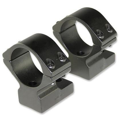 Talley Mounting Systems Scope Rings Talley Mounting Systems Talley Lightweight Alloy Scope Mounts - Black Anodized - 1" - Medium Knight MK 52 Tikka T3 and Tikka Master