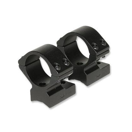 Talley Mounting Systems Scope Rings Talley Mounting Systems Talley Lightweight Alloy Scope Mounts - Black Anodized 1" - Medium Savage With Accutrigger Stevens 200 Stiller Predator Thompson Center Venture Rug
