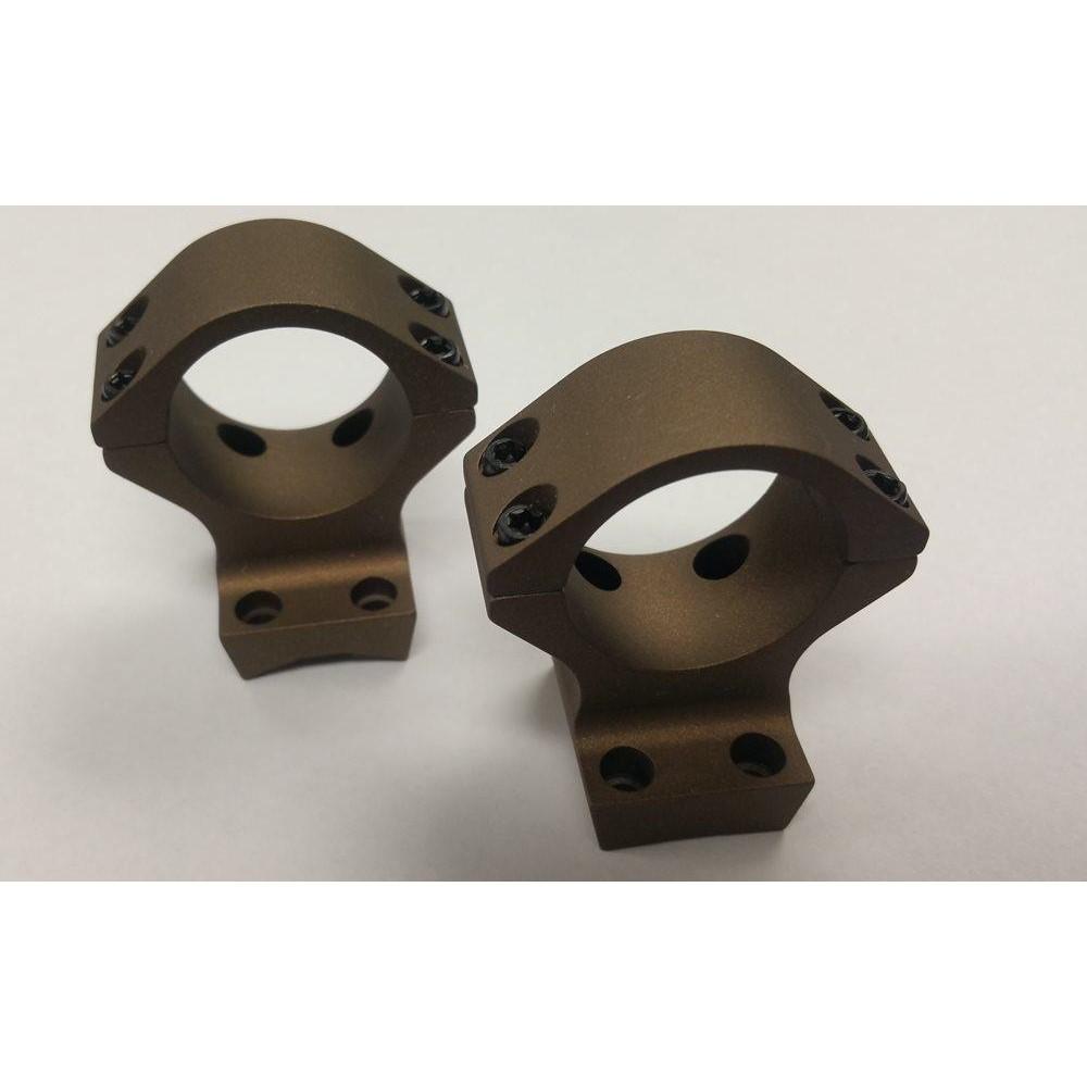 Talley Mounting Systems Optics|Scope Rings Talley Mounting Systems Talley Browning X-Bolt Scope Mounts 34mm Med 20 MOA Short/Super Short Burnt Bronze