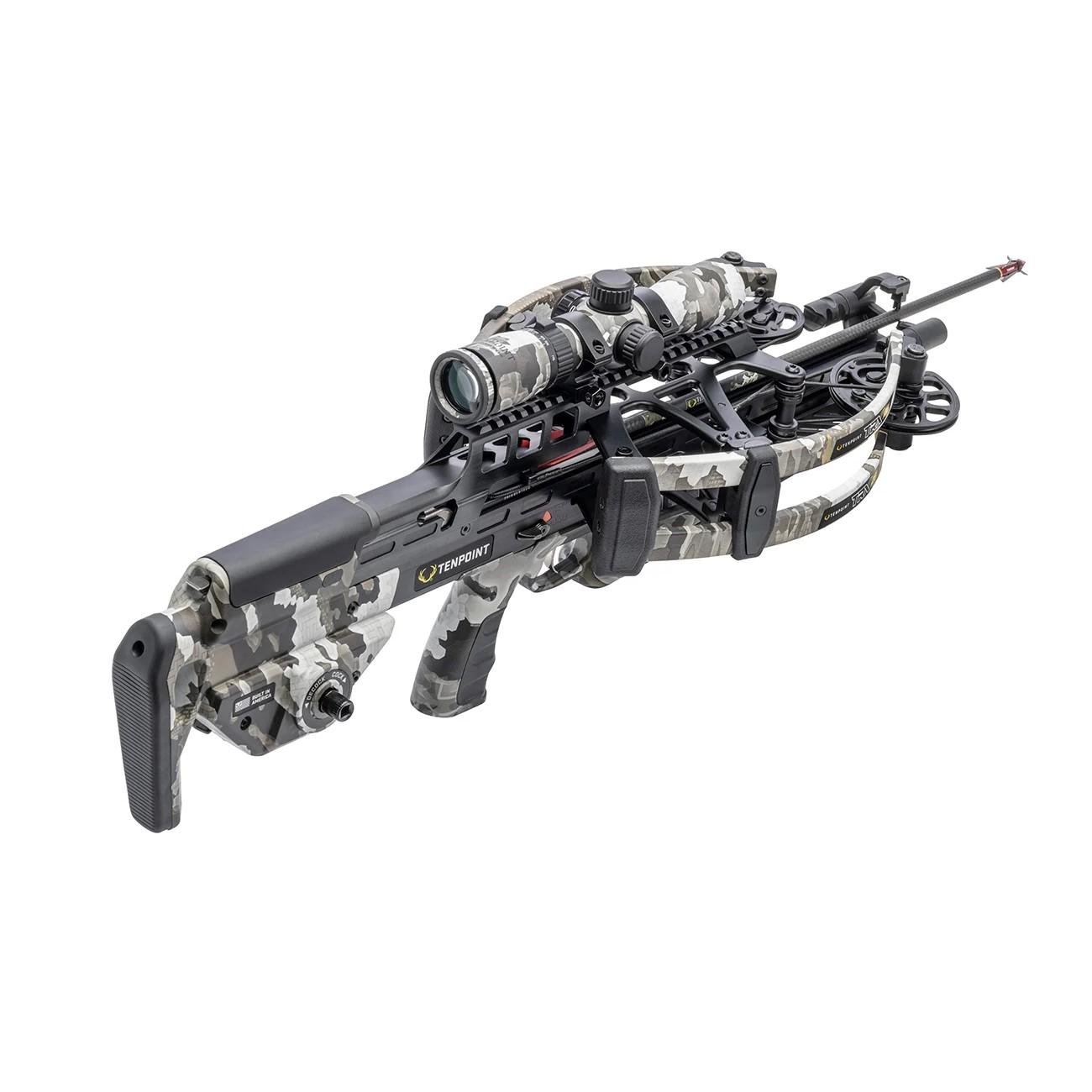 Tenpoint Crossbow Technologies Crossbows Tenpoint Crossbow Technologies Tenpoint TRX 26 Compact Crossbow ACUslide MAXX RangeMaster 100 Scope Vektra