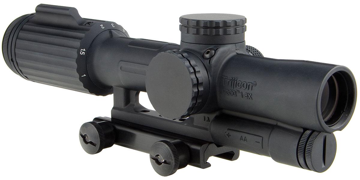 Trijicon Centerfire Scopes Trijicon Trijicon VCOG Sight - 1-6x24mm Red Horseshoe Reticle .308/175gr TA51 Mount