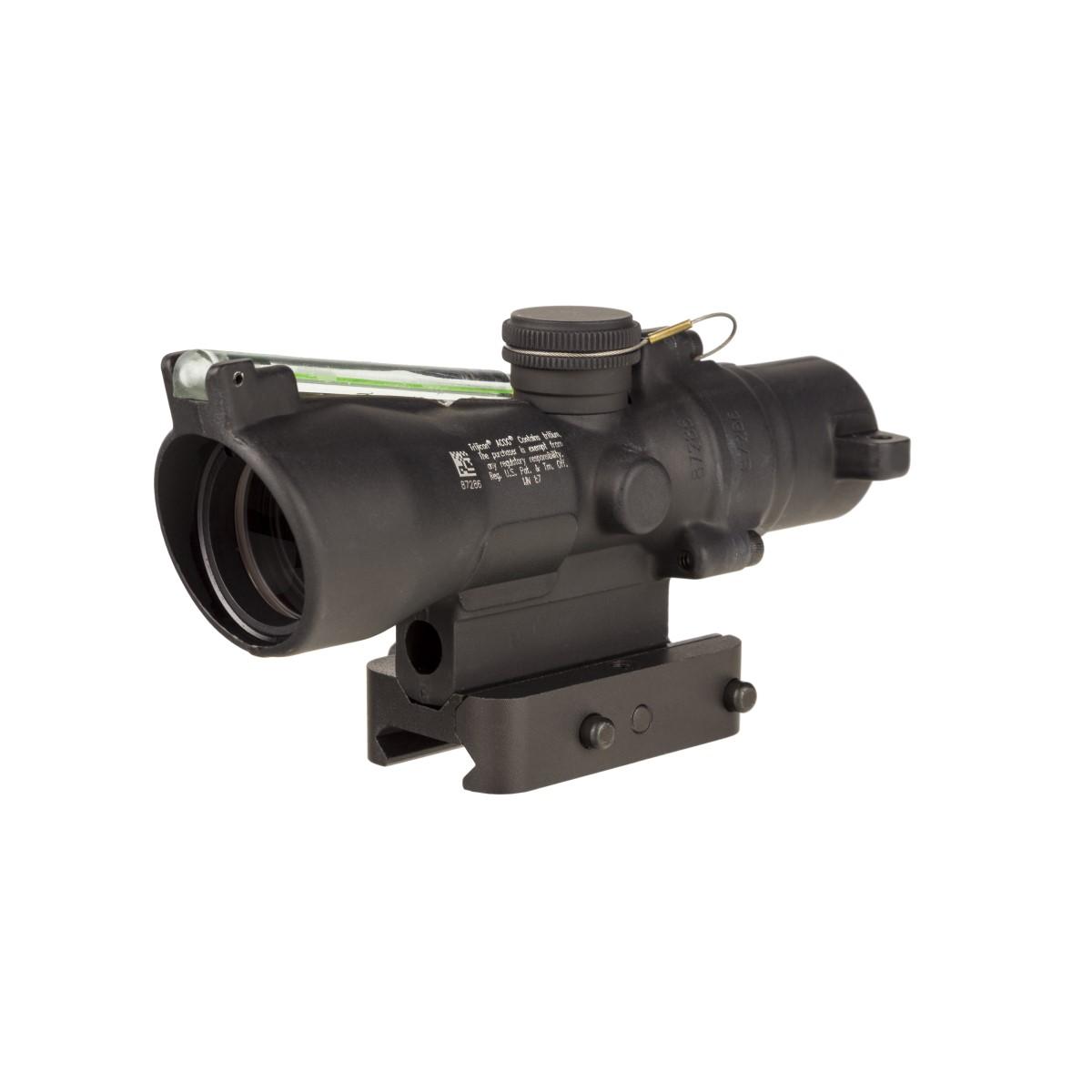 Trijicon Optics|Archery Scopes|Centerfire Scopes Trijicon Trijicon 3x24 XB Compact ACOG Crossbow Scope Green 300-340 fps BDR With Mount