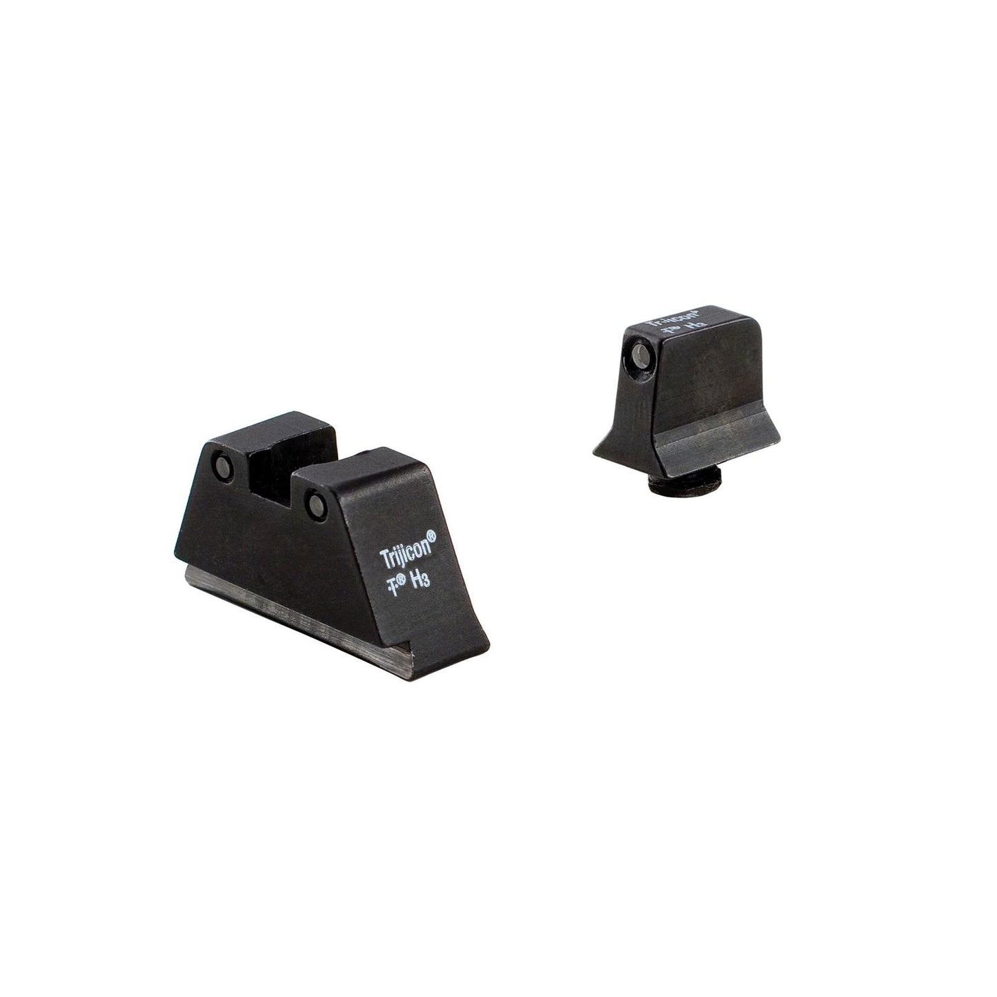 Trijicon Suppressor Height Sights Trijicon Trijicon Bright & Tough Suppressor Sight Set for Glock Standard Frames Green with Black Front and Rear