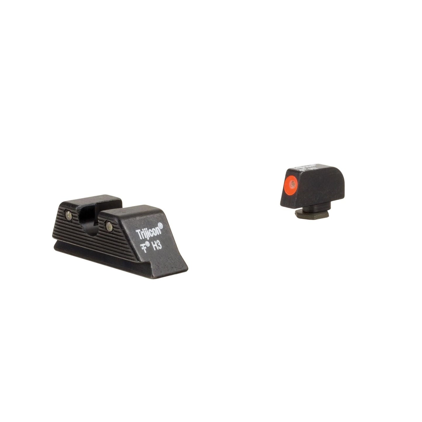 Trijicon Night Sights Trijicon Trijicon HD X R Night Sights Set for Glock Standard Frames Green with Orange Front and Black Rear