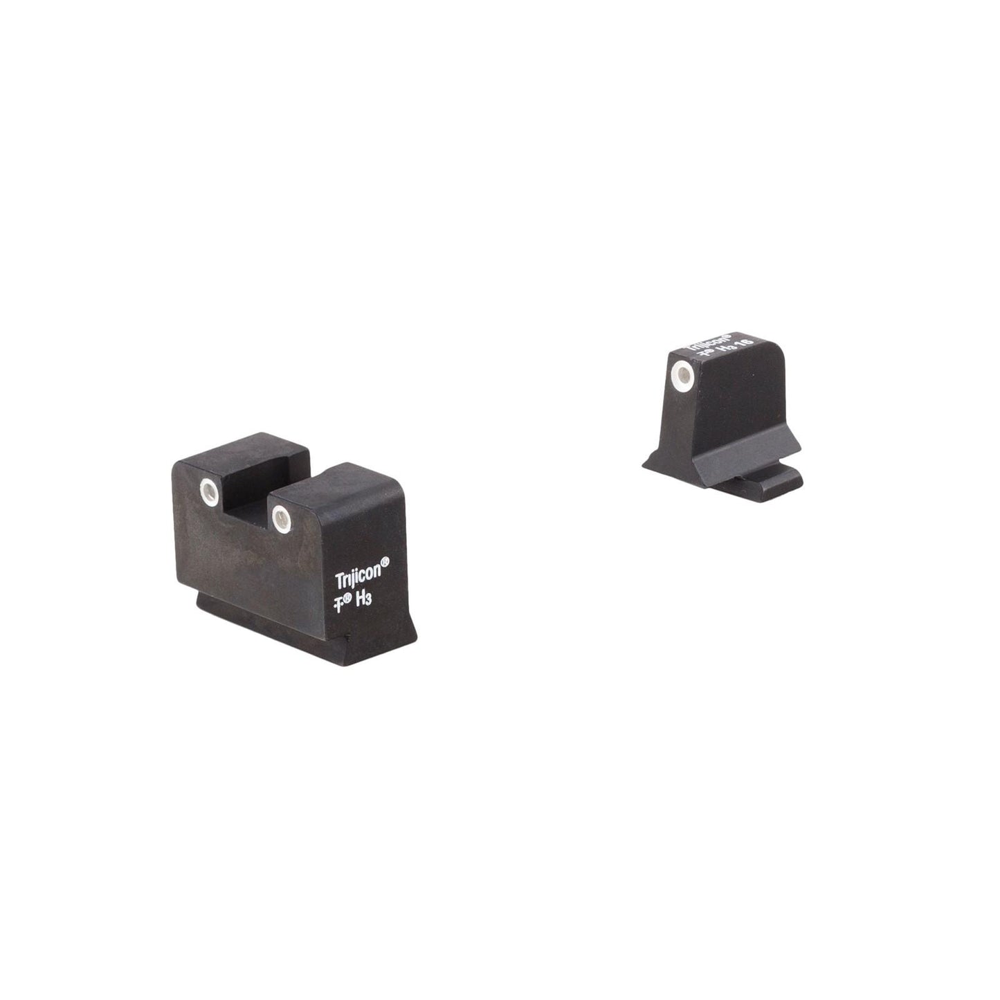 Trijicon Suppressor Height Sights Trijicon Trijicon Bright & Tough Suppressor Sight Set for Sig Saer 9mm/.357 SIG Green with White Front and Rear