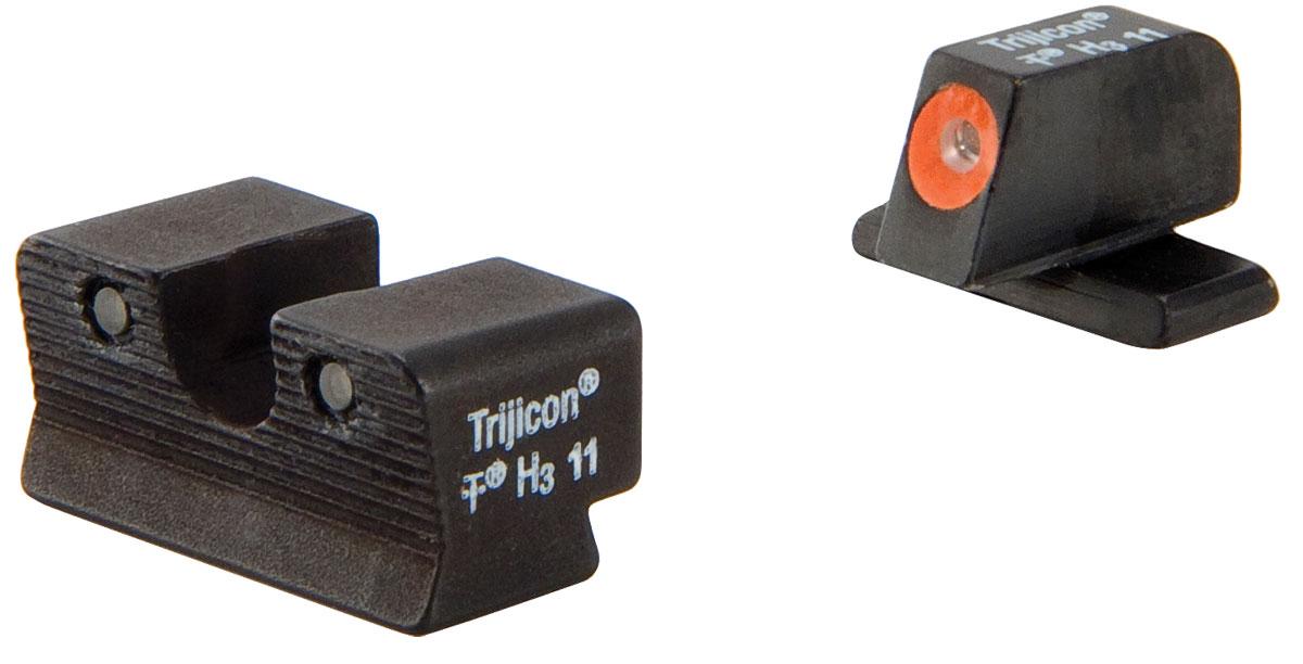 Trijicon Night Sights Trijicon Trijicon HD Springfield XD-S HD Night Sight Set - Orange Front Outline