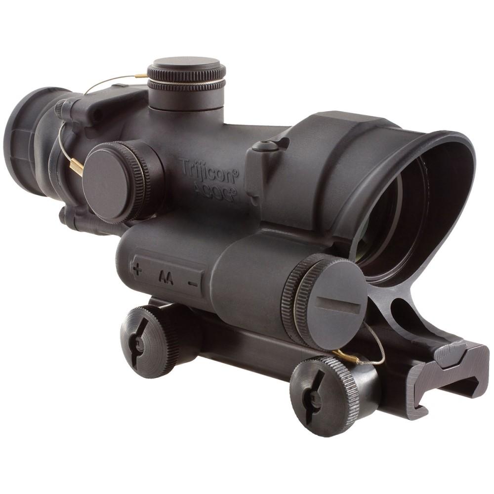 Trijicon Centerfire Scopes Trijicon Trijicon ACOG 4x32mm LED Scope - Battery Illuminated Green Horseshoe Dot 223 Ballistic Reticle with TA51 Mount