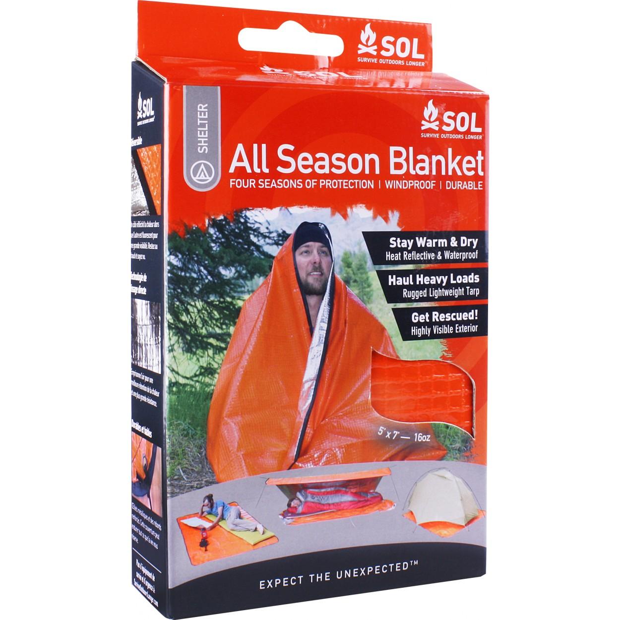 Adventure Ready Brands Emergency & Survival|Outdoors Adventure Ready Brands Ready Brands Survive Outdoors Longer All Season Blanket