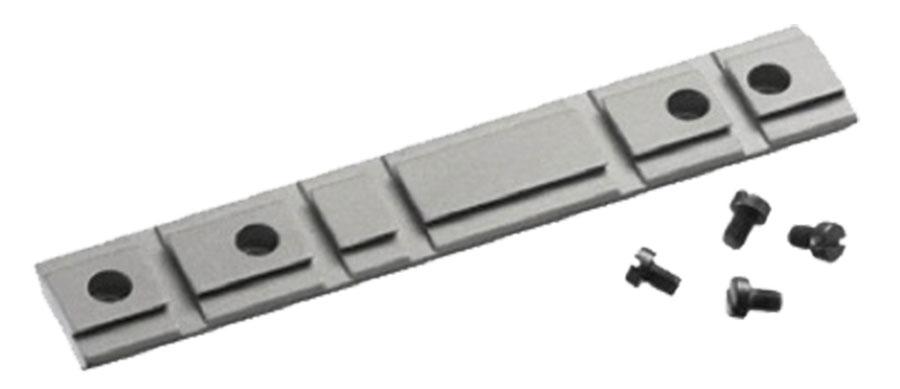 Ruger Scope Bases & Mounts Ruger Ruger 1-Piece Weaver-Style Aluminum Combination 10/22 Rifle Scope Base Adapter - Silver Powder Coated